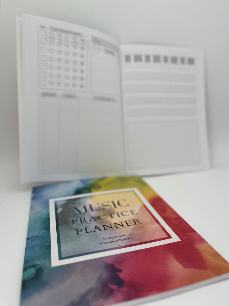 Music Practice Planner - Paperback
