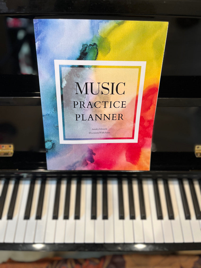Music Practice Planner - Hardcover