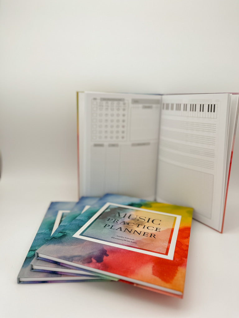 Music Practice Planner - Hardcover