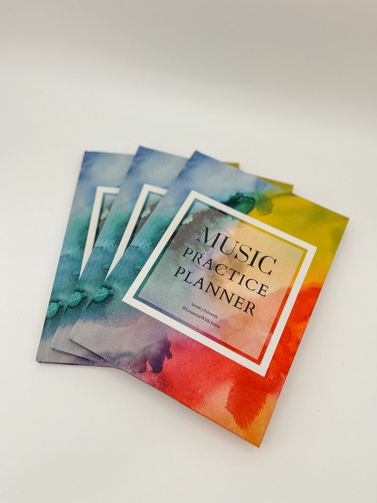 Music Practice Planner - Hardcover