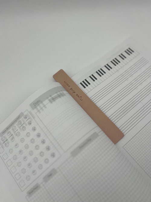 Leather Bookmark